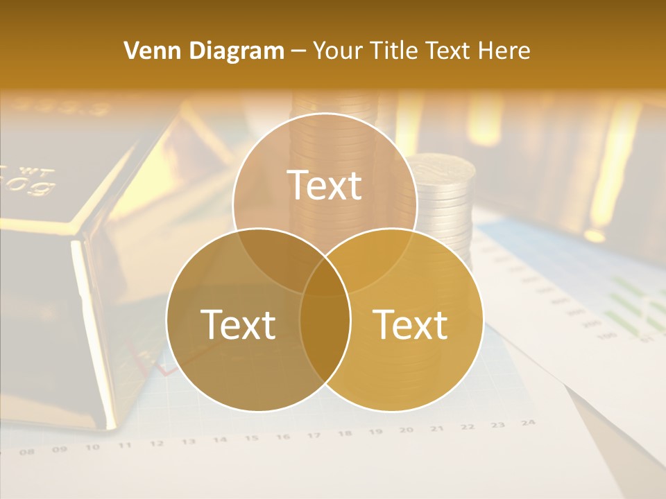 Numismatist Stock Coin PowerPoint Template