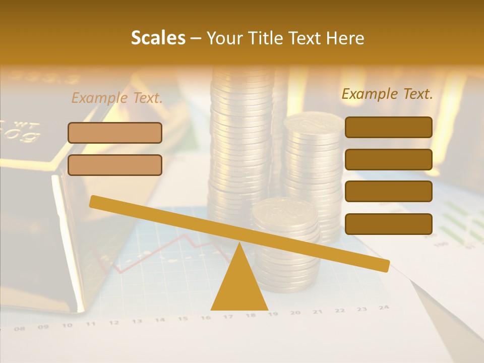 Numismatist Stock Coin PowerPoint Template