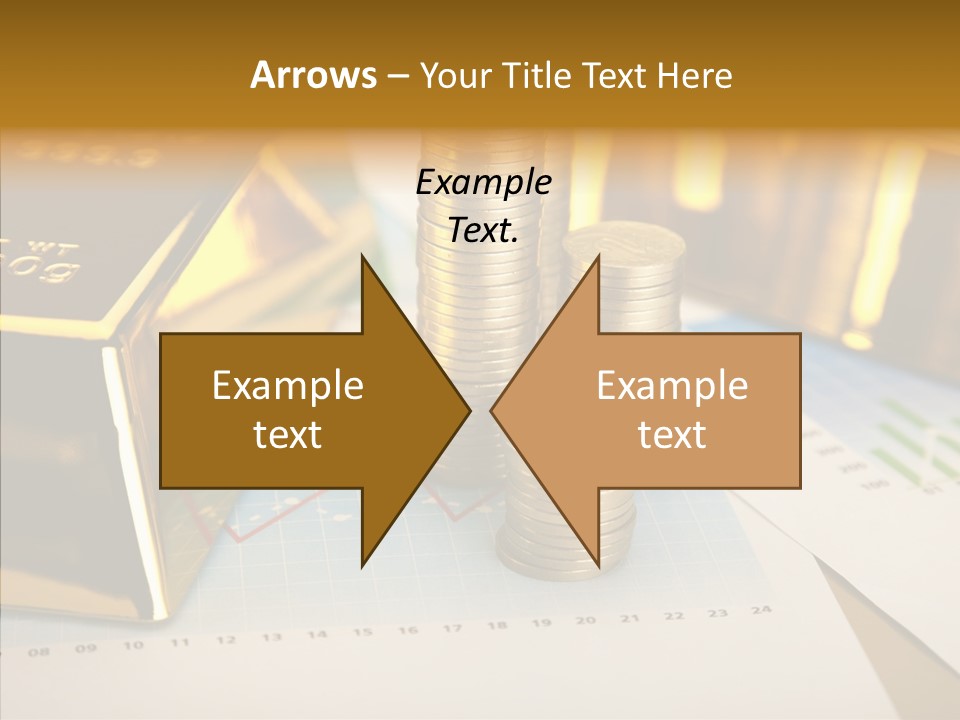 Numismatist Stock Coin PowerPoint Template
