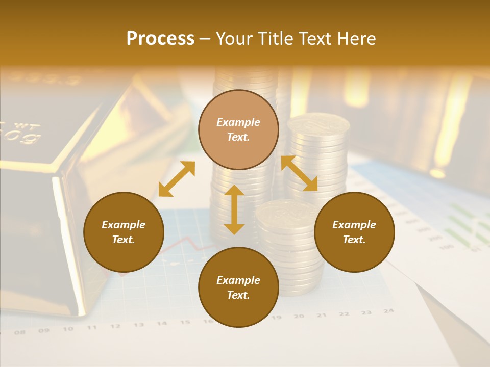 Numismatist Stock Coin PowerPoint Template