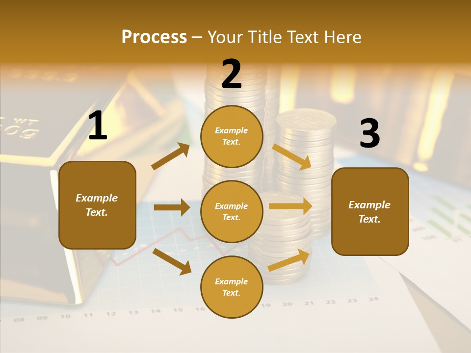 Numismatist Stock Coin PowerPoint Template