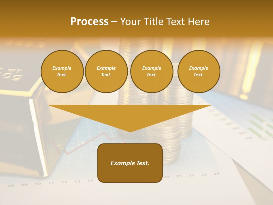 Numismatist Stock Coin PowerPoint Template