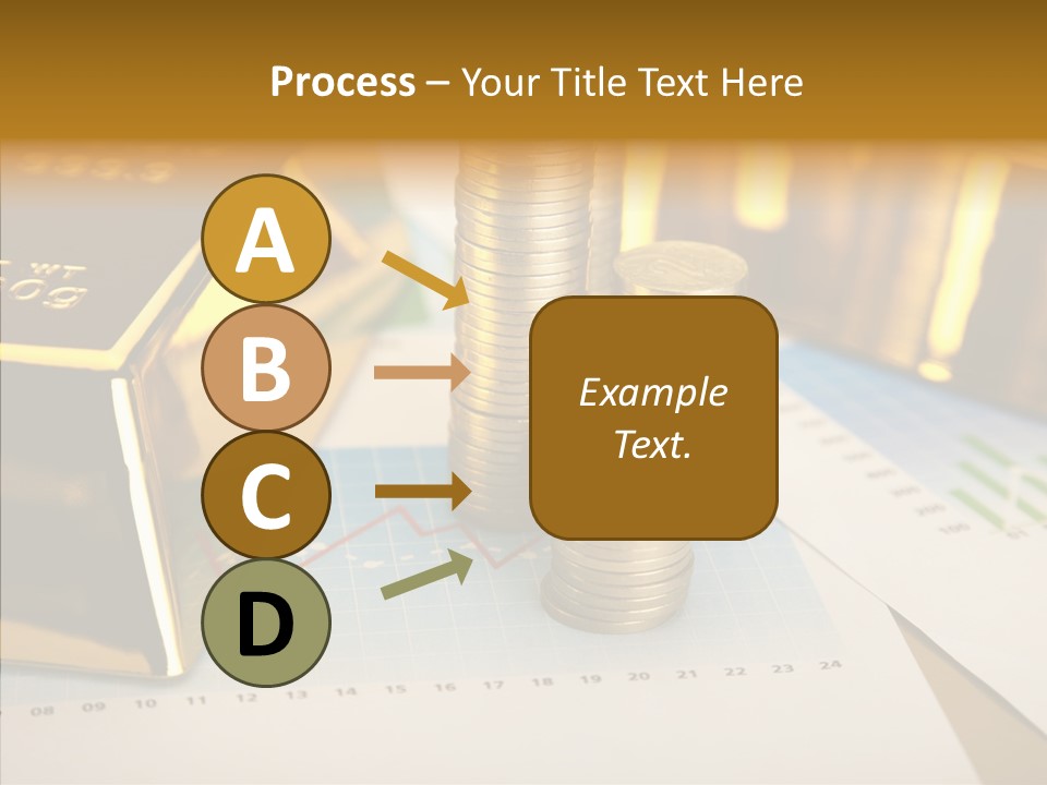 Numismatist Stock Coin PowerPoint Template
