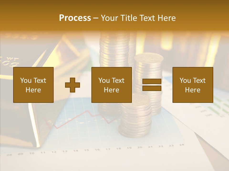 Numismatist Stock Coin PowerPoint Template