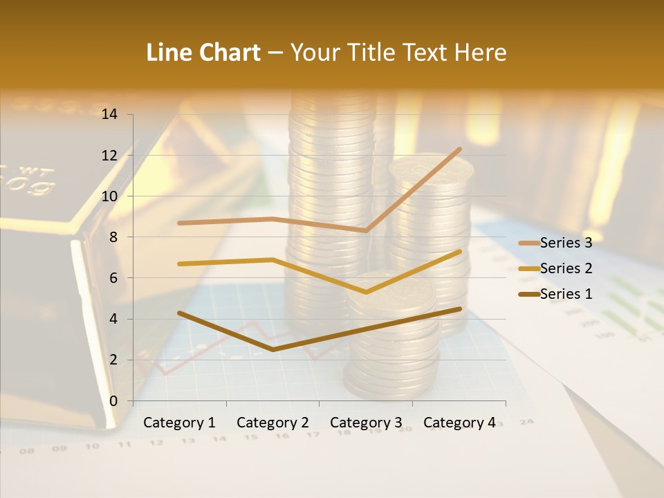 Numismatist Stock Coin PowerPoint Template