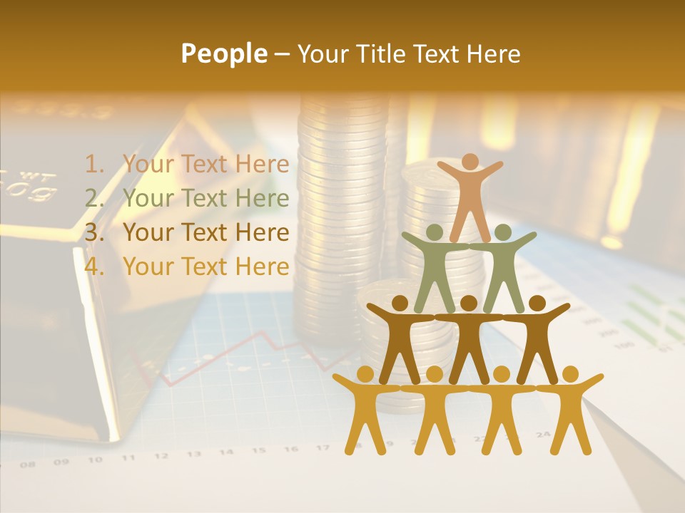 Numismatist Stock Coin PowerPoint Template