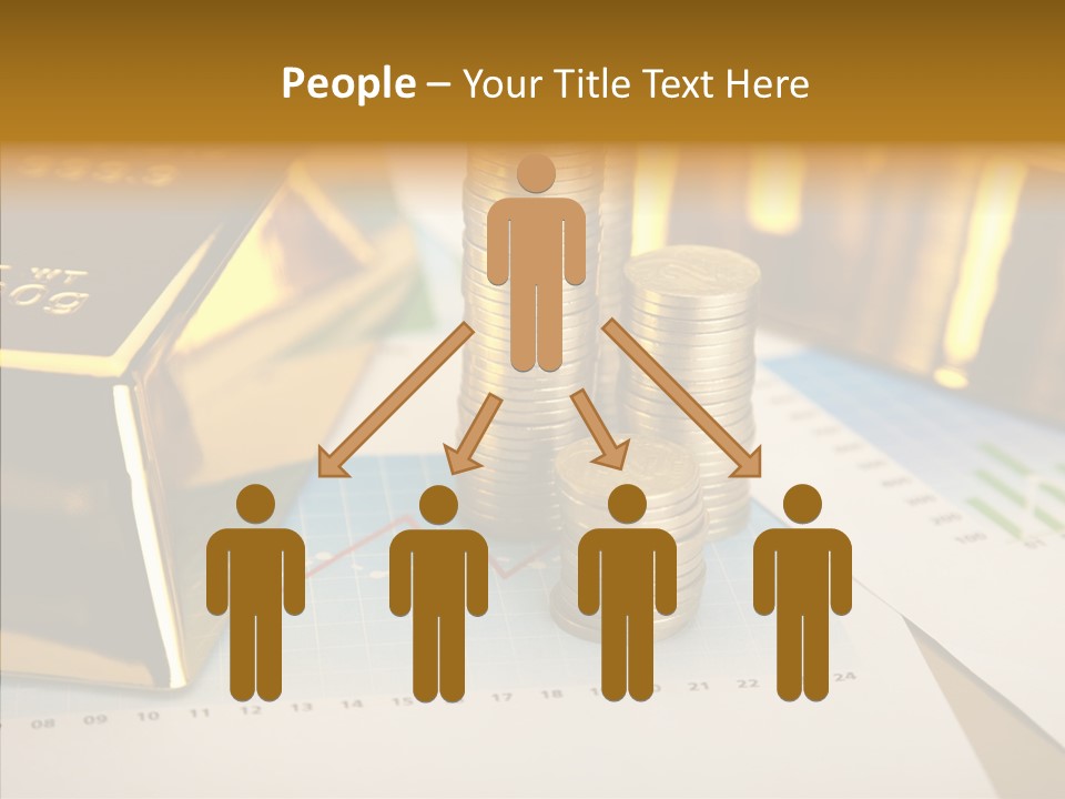 Numismatist Stock Coin PowerPoint Template