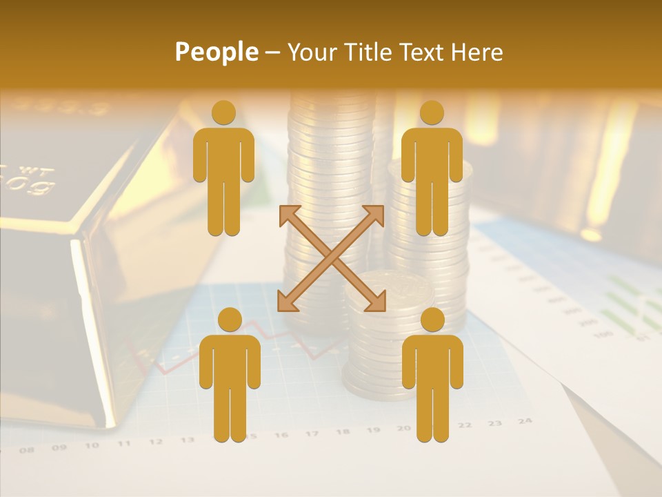 Numismatist Stock Coin PowerPoint Template