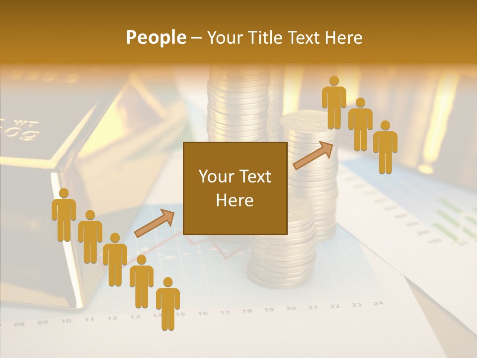 Numismatist Stock Coin PowerPoint Template