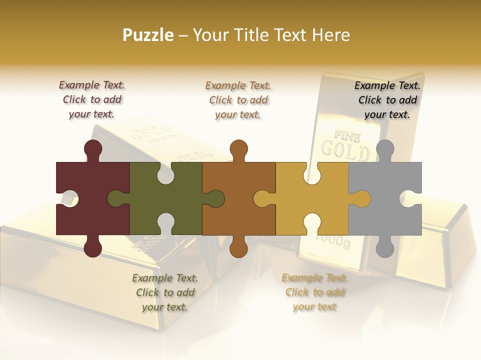 Raw Rich White PowerPoint Template