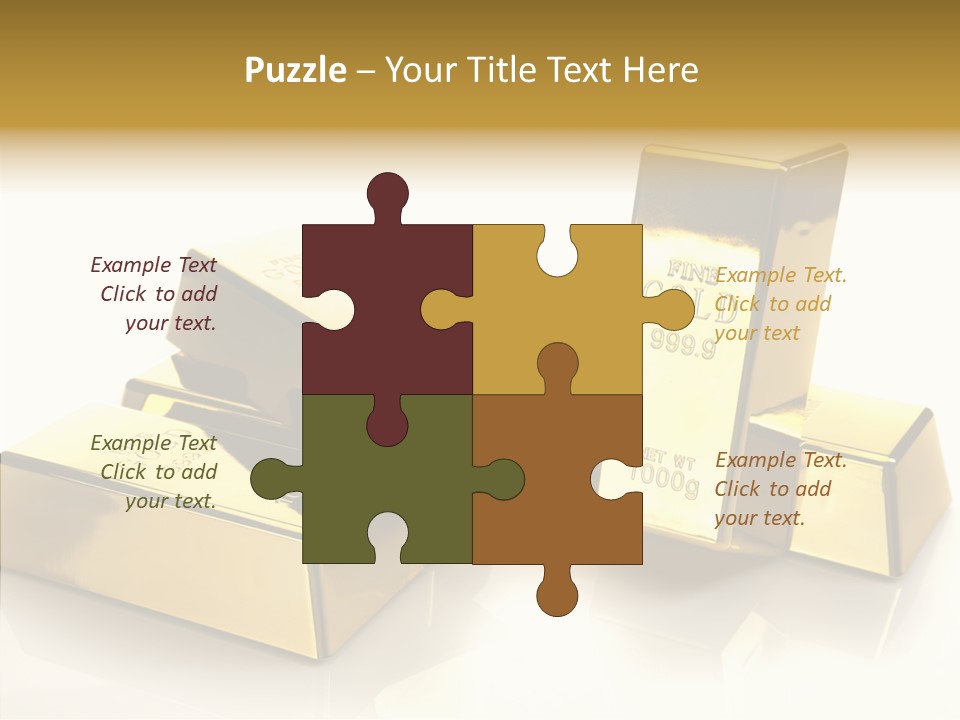 Raw Rich White PowerPoint Template