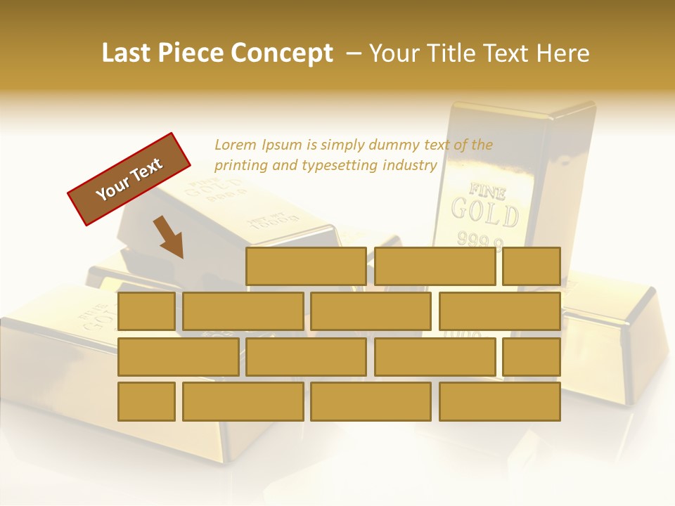 Raw Rich White PowerPoint Template