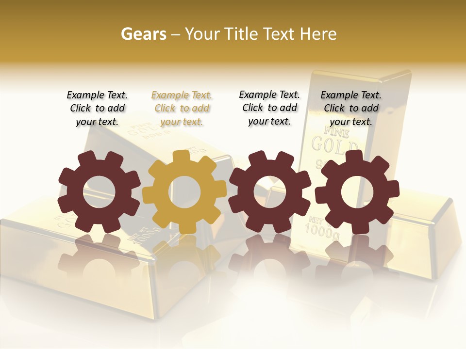 Raw Rich White PowerPoint Template