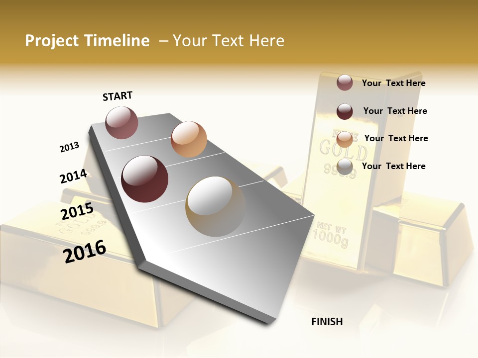 Raw Rich White PowerPoint Template