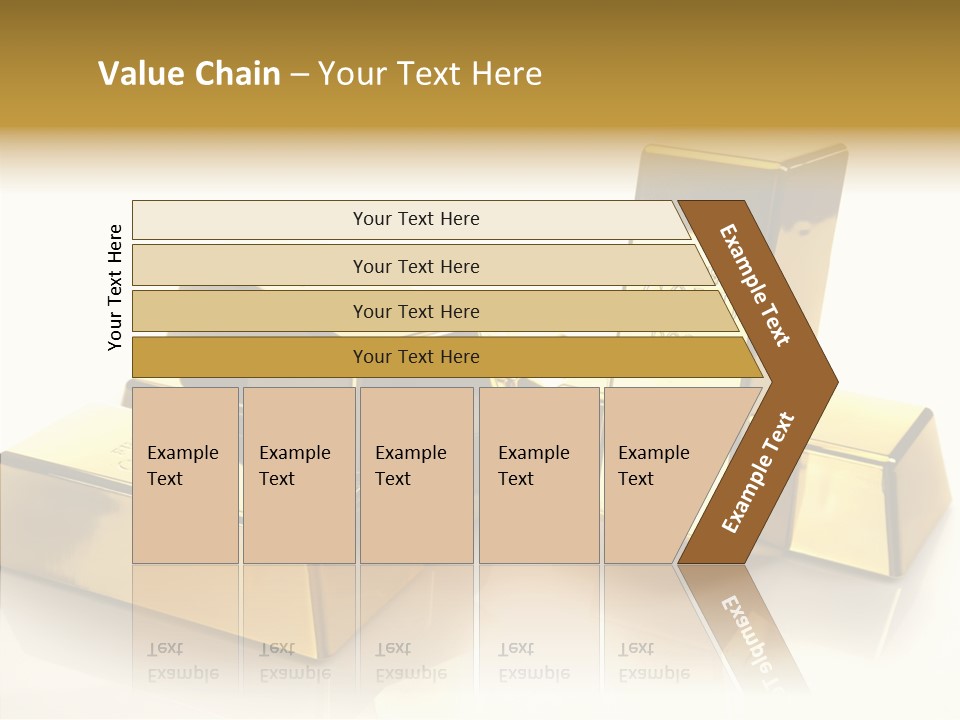 Raw Rich White PowerPoint Template