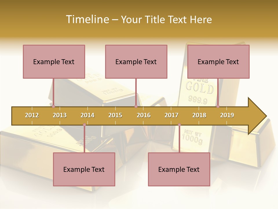 Raw Rich White PowerPoint Template