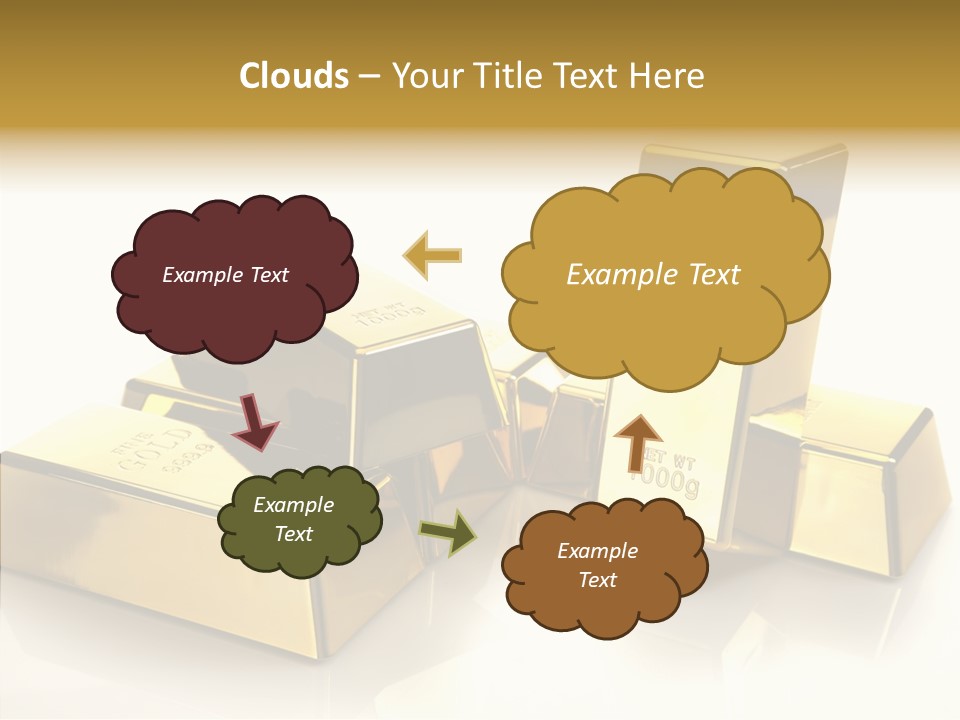 Raw Rich White PowerPoint Template