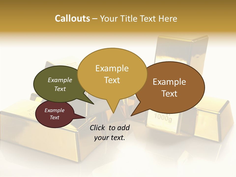 Raw Rich White PowerPoint Template