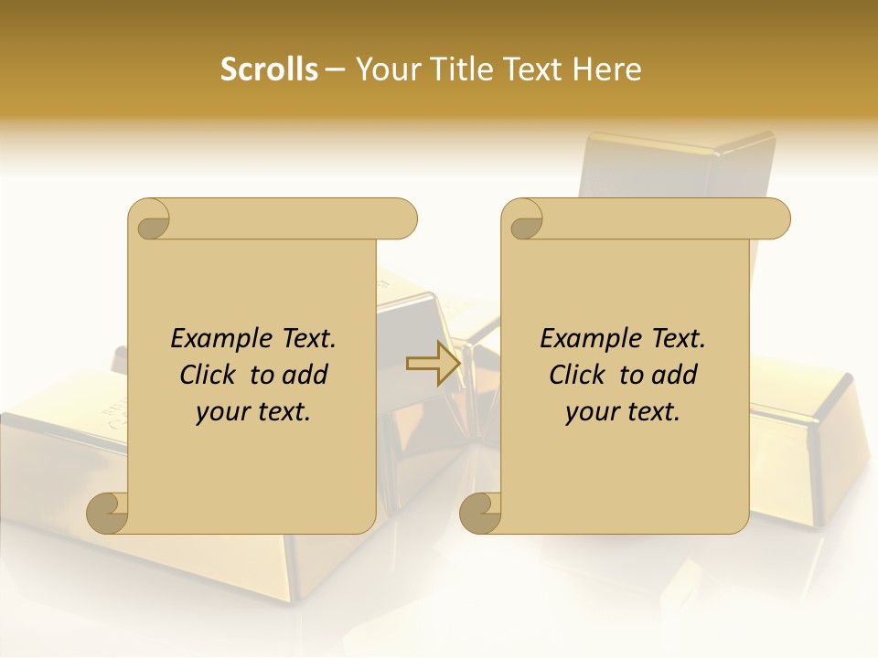 Raw Rich White PowerPoint Template