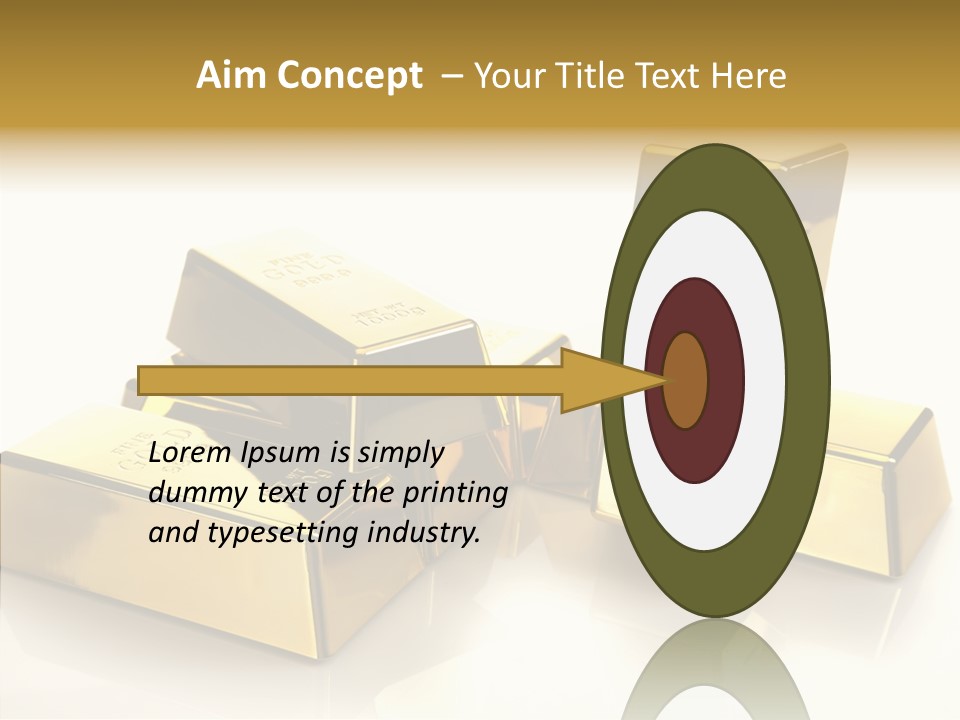 Raw Rich White PowerPoint Template