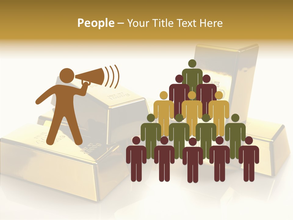 Raw Rich White PowerPoint Template