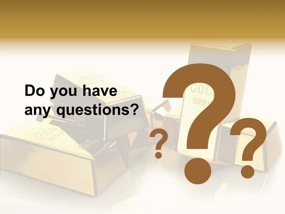 Raw Rich White PowerPoint Template