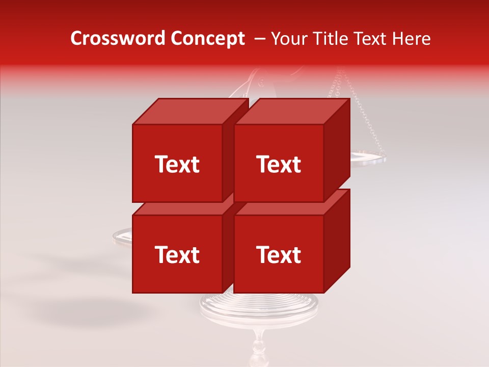 Gleichgewicht Goldwaage Justitia PowerPoint Template