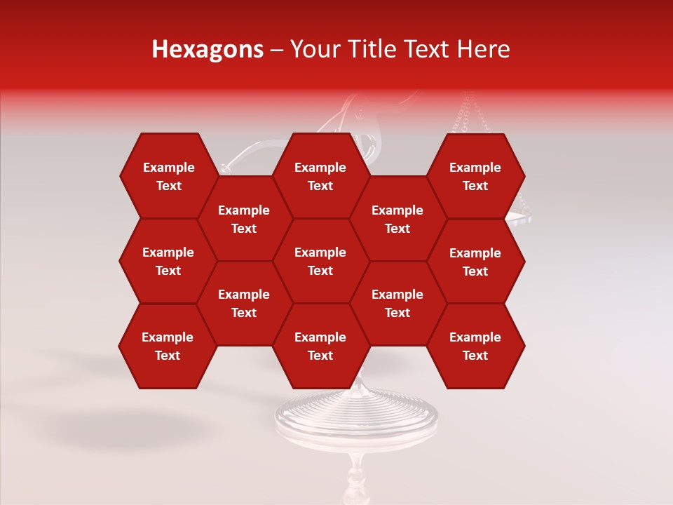 Gleichgewicht Goldwaage Justitia PowerPoint Template