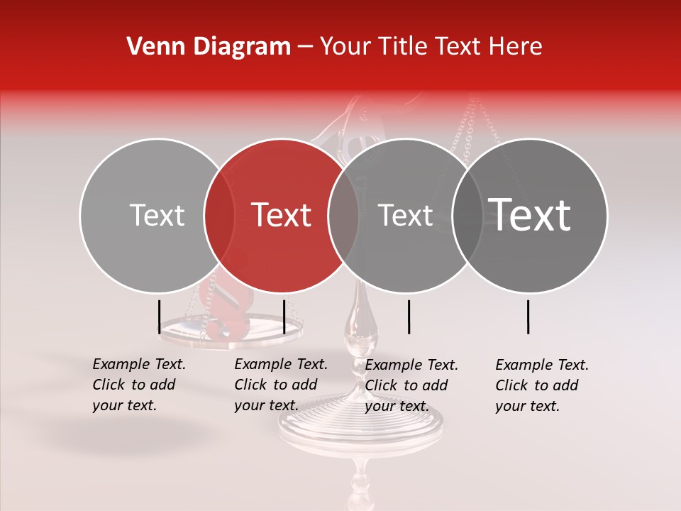 Gleichgewicht Goldwaage Justitia PowerPoint Template