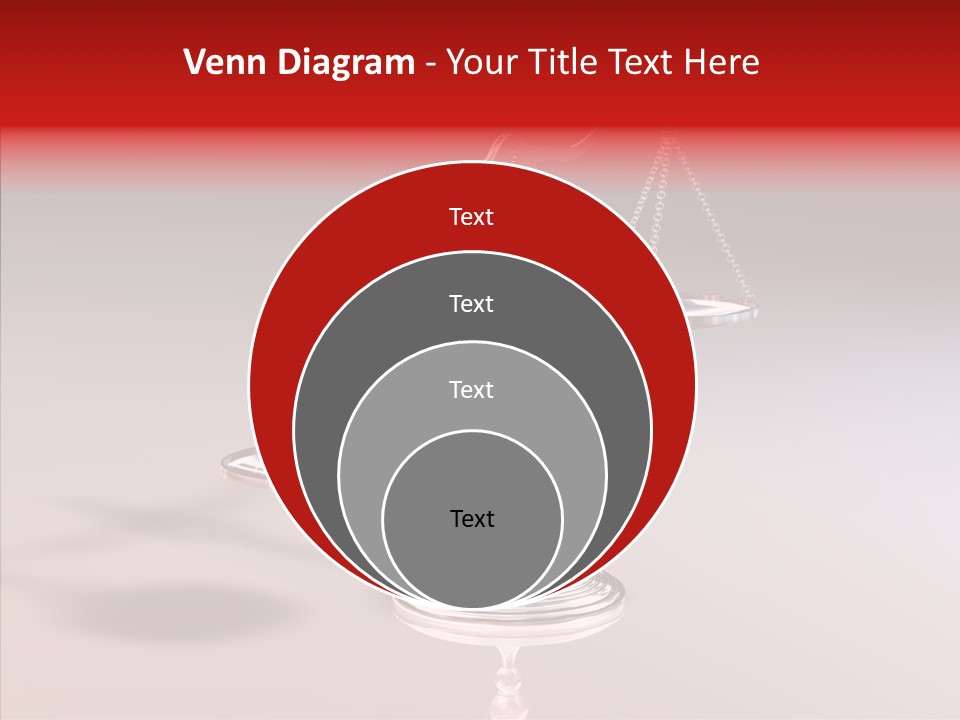 Gleichgewicht Goldwaage Justitia PowerPoint Template