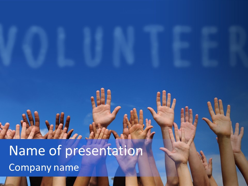 Participation Multiracial Conceptual PowerPoint Template