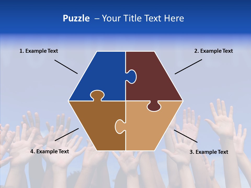 Participation Multiracial Conceptual PowerPoint Template