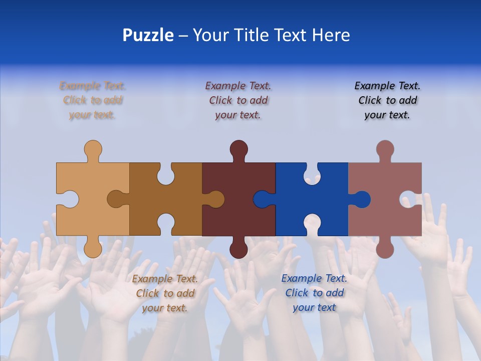 Participation Multiracial Conceptual PowerPoint Template