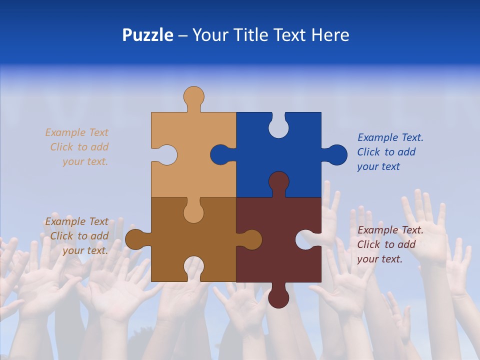 Participation Multiracial Conceptual PowerPoint Template