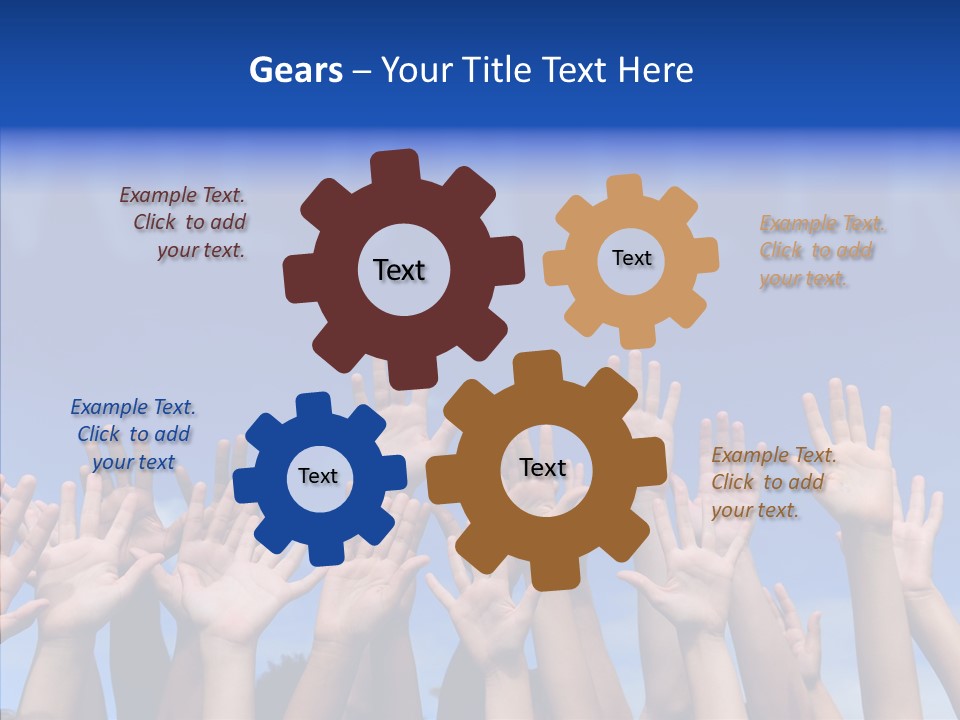 Participation Multiracial Conceptual PowerPoint Template