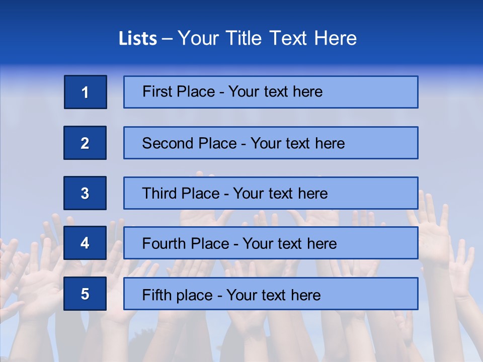 Participation Multiracial Conceptual PowerPoint Template