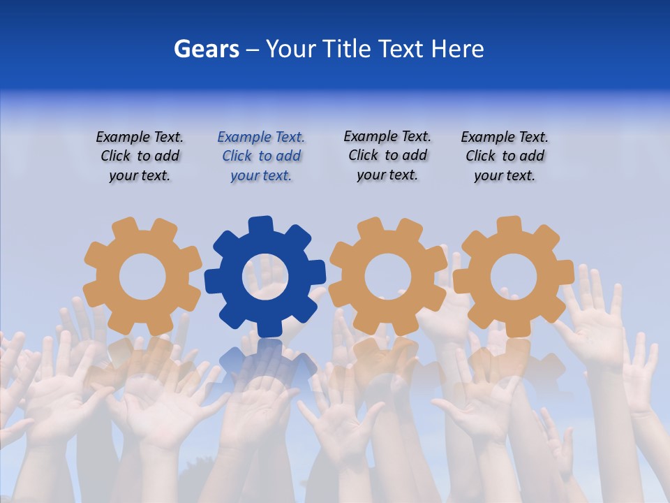 Participation Multiracial Conceptual PowerPoint Template