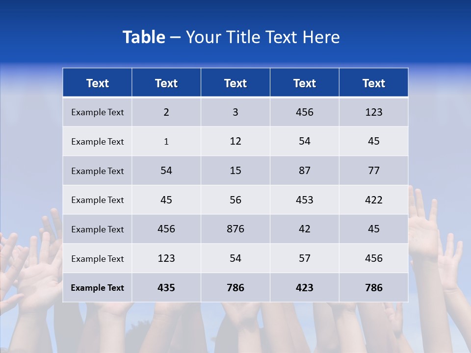 Participation Multiracial Conceptual PowerPoint Template