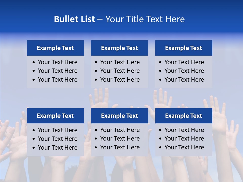 Participation Multiracial Conceptual PowerPoint Template