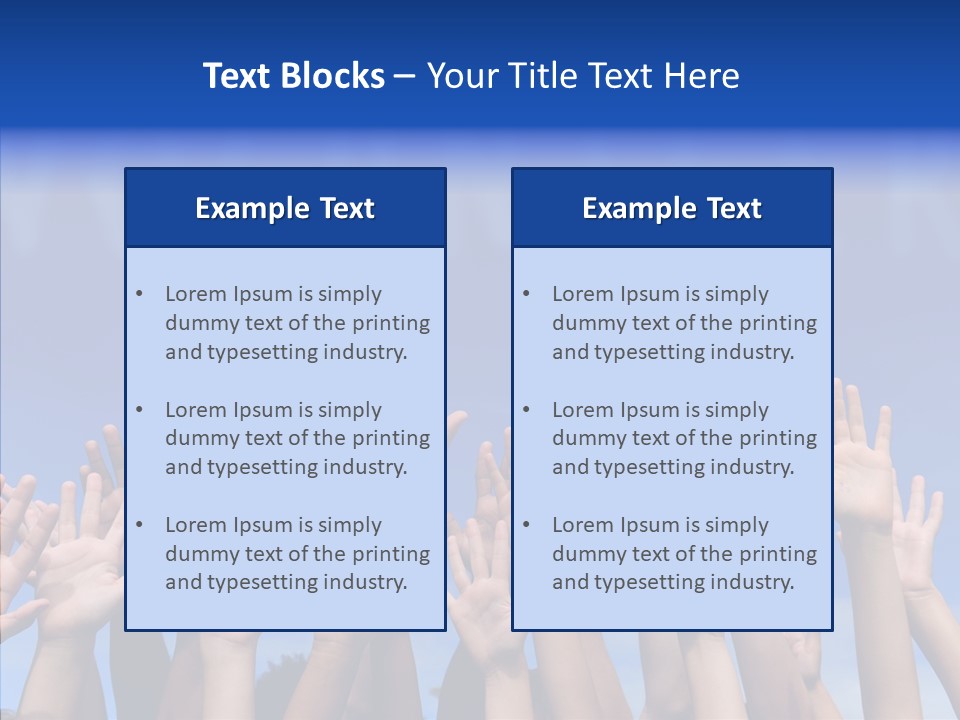 Participation Multiracial Conceptual PowerPoint Template