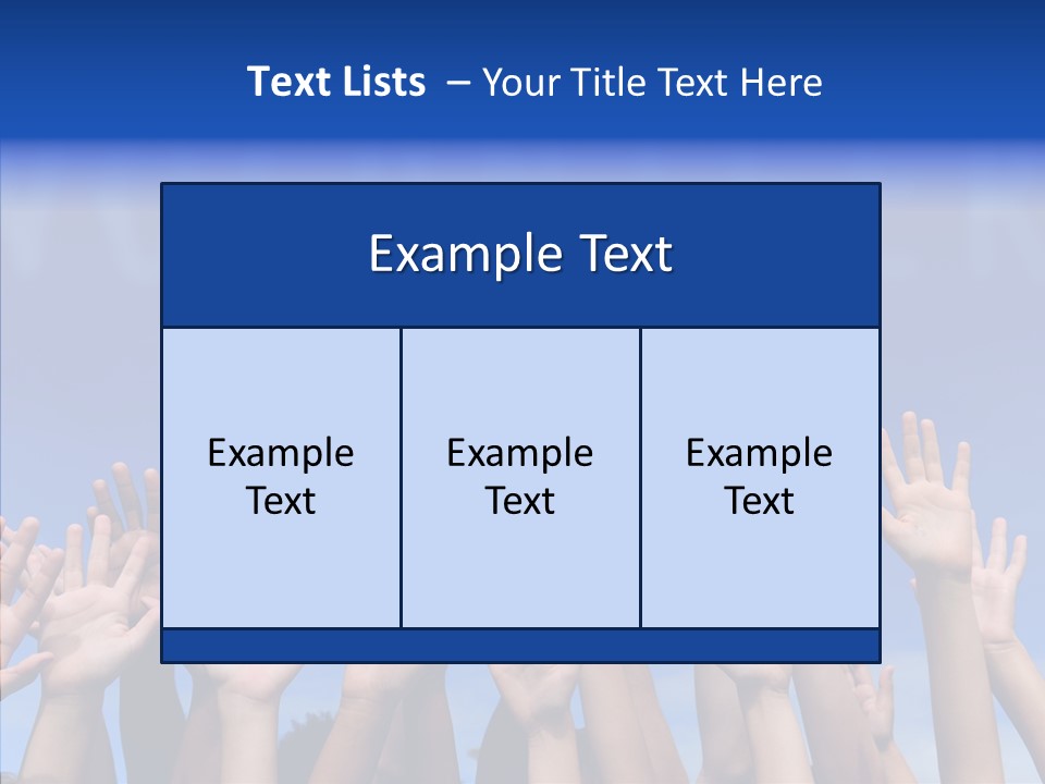 Participation Multiracial Conceptual PowerPoint Template