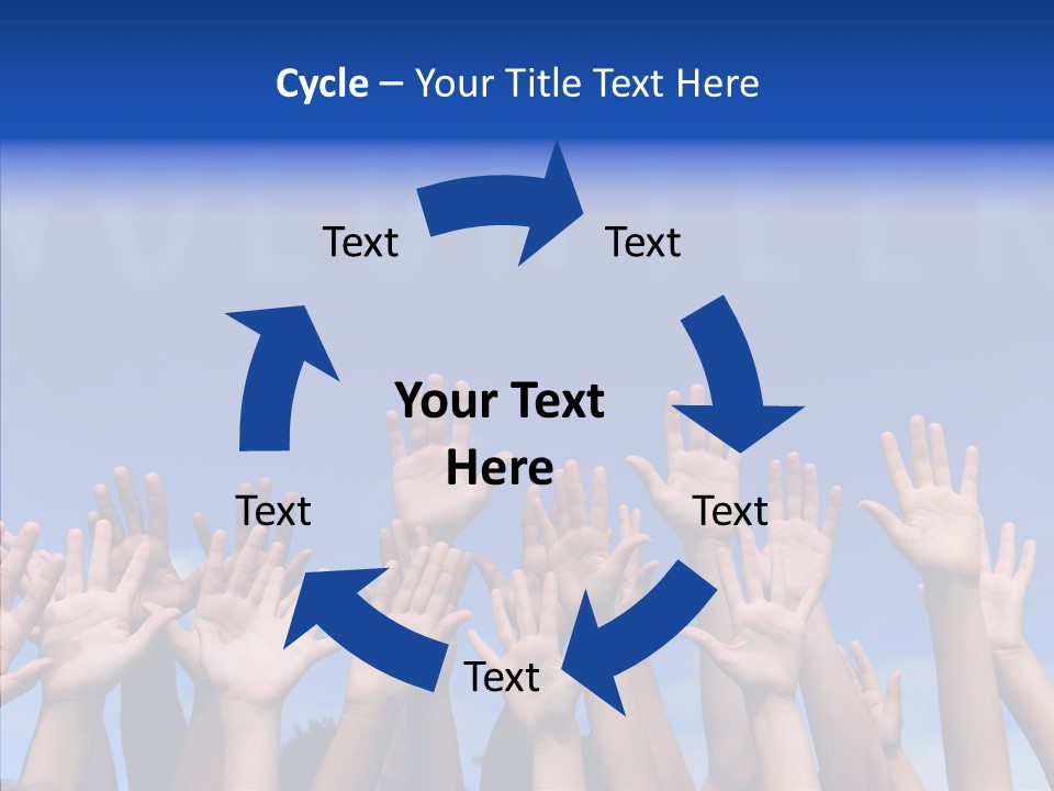 Participation Multiracial Conceptual PowerPoint Template