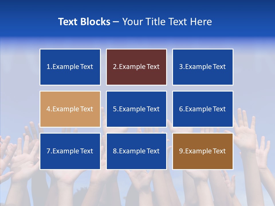 Participation Multiracial Conceptual PowerPoint Template