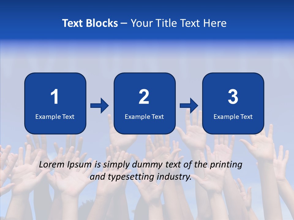 Participation Multiracial Conceptual PowerPoint Template