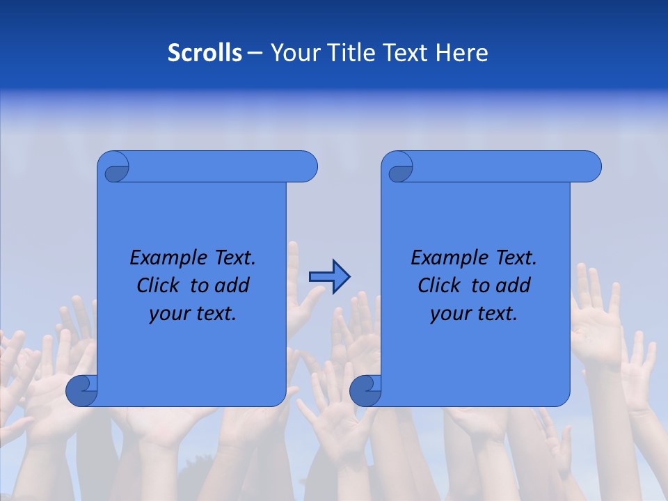 Participation Multiracial Conceptual PowerPoint Template