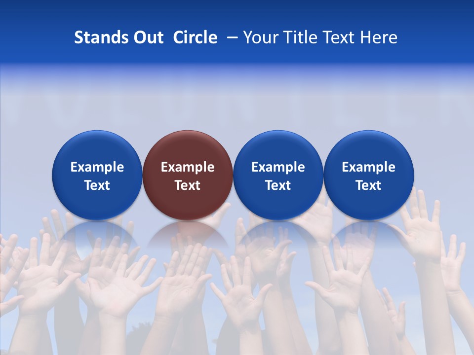 Participation Multiracial Conceptual PowerPoint Template