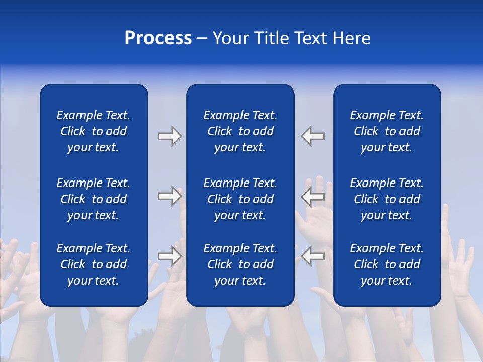 Participation Multiracial Conceptual PowerPoint Template