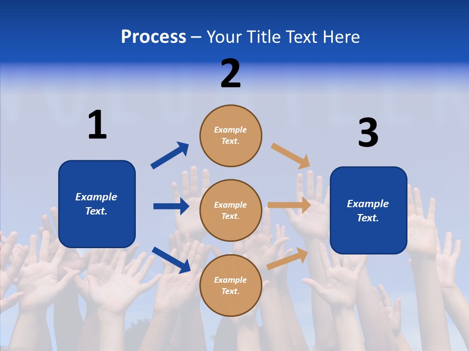 Participation Multiracial Conceptual PowerPoint Template