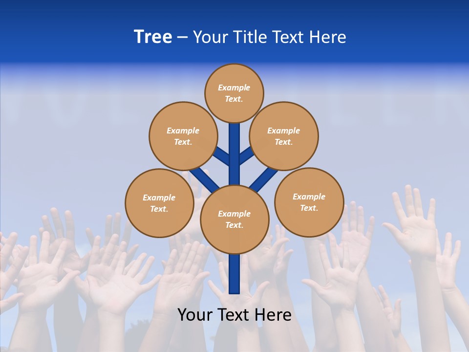 Participation Multiracial Conceptual PowerPoint Template