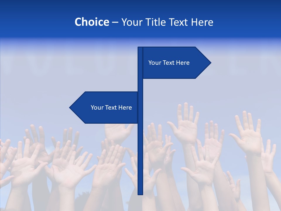 Participation Multiracial Conceptual PowerPoint Template